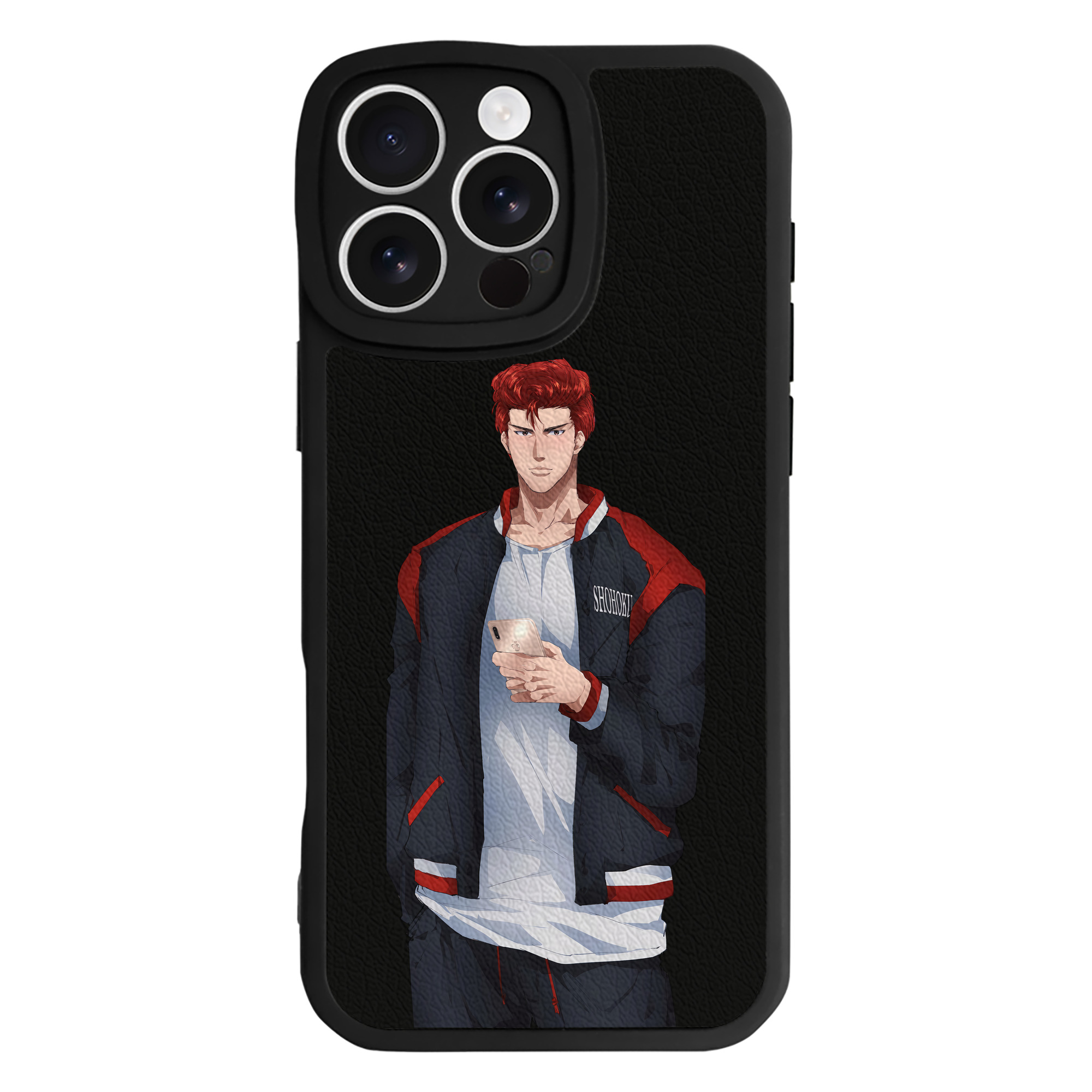 （画像用） SLAM DUNK／スラムダンク 【iPhone 16シリーズ対応】シリコンスマホケース（レザー調） 材質：シリコン